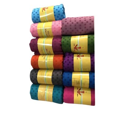 مت یوگا حوله ای طرحدار