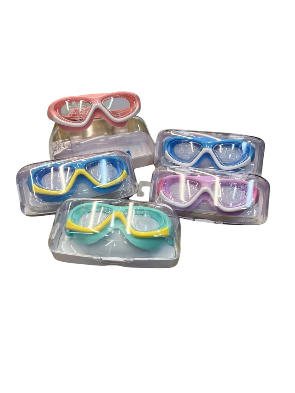 kids-swim-goggles (5) عینک شنا بچگانه فریم بزرگ