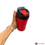 قمقمه شیکر 2 منظوره Pro Sports - coffee - Image 2