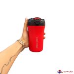 قمقمه شیکر 2 منظوره Pro Sports - coffee - Image 4