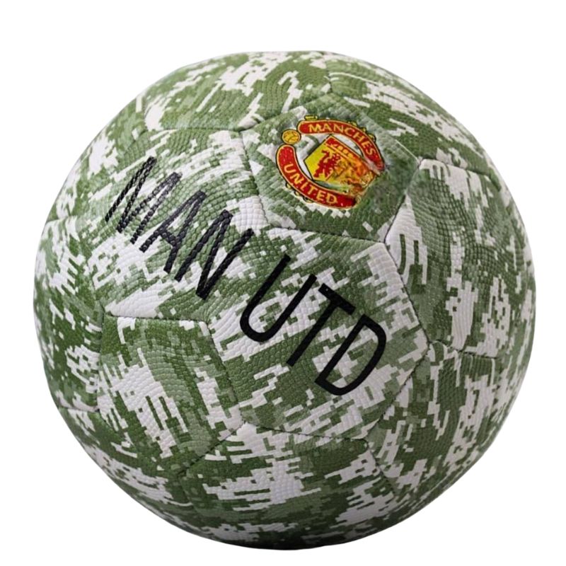 man-utd-camo-soccerball توپ فوتبال طرح منچستر یونایتد